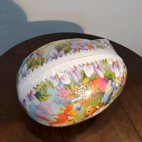 🍒 VINTAGE GERMAN PAPER EGG - Picture 8 of 14